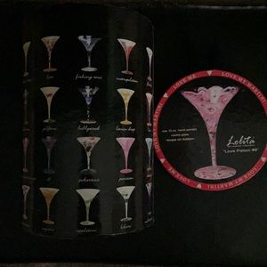 Lolita Martini Glass - Love Potion #9 by Santa Barbara.